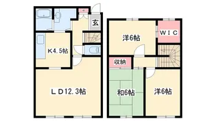 タナカハイツ【1階】の間取り