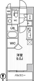 ALTERNA住吉【3階】の間取り