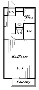 ウイスタリアII【2階】の間取り
