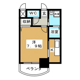 HF丸の内レジデンス【4階】の間取り