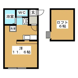 Maison RATISII【1階】の間取り