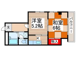 プレミア南流山【3階】の間取り