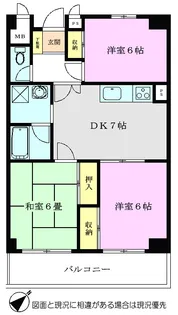 パルスメジャー【4階】の間取り