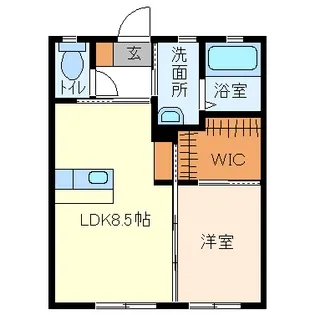 カーサパレッソ N【1階】の間取り