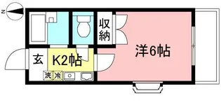 ドリームパレス【1階】の間取り