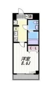 ARIUS【6階】の間取り