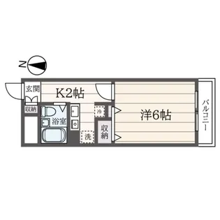 パストラーナ柏木【4階】の間取り