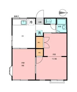 グランデュール八乙女【1階】の間取り