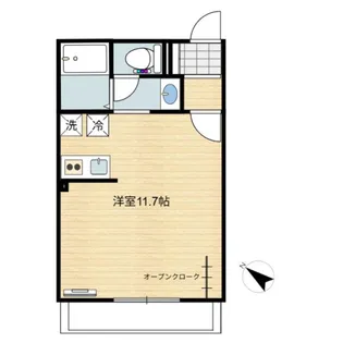 Belle Sweet II号館【3階】の間取り