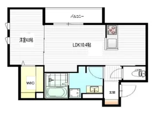 AshiarI(アシアリー)【3階】の間取り