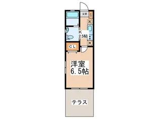 カーサヴェール玉川学園【1階】の間取り