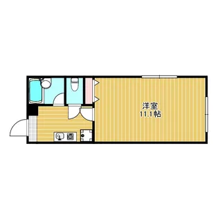 メゾンウッディ【2階】の間取り