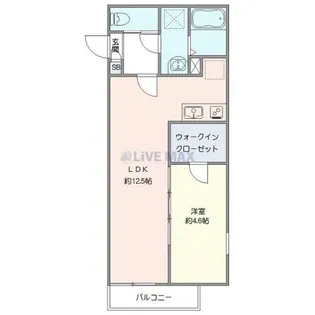 エベッラ【2階】の間取り