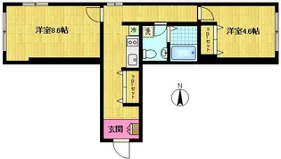 カーレンベルグ高円寺【3階】の間取り
