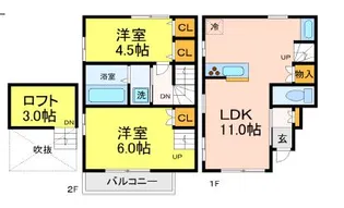 ガーデンハウスSK IVの間取り