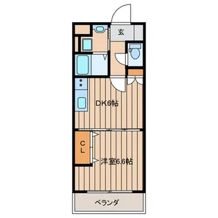 ヒルズ平尾【4階】の間取り