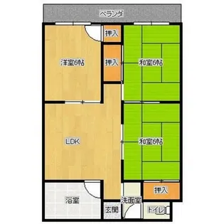 第3守乃屋ビル【1階】の間取り