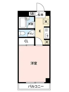 マイナビSTAYミライエ西高島平(サンパール)【3階】の間取り