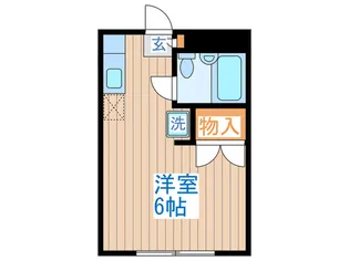 アッシュ南阿佐ヶ谷A【1階】の間取り