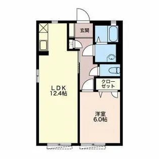 Leben I【1階】の間取り