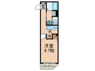 ブランヴェール金町駅前【2階】の間取り