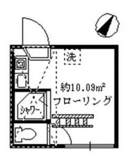 フェリスモンテ【1階】の間取り