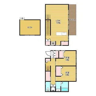 CATENA COURTの間取り