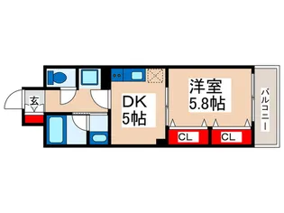 Belle・Demeure【5階】の間取り