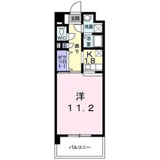 スプリングウィンドII【3階】の間取り