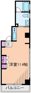 シュロス綱島【3階】の間取り