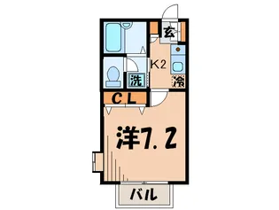 グリ-ンハウス3の間取り