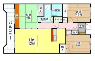 エクセレント中井【10階】の間取り
