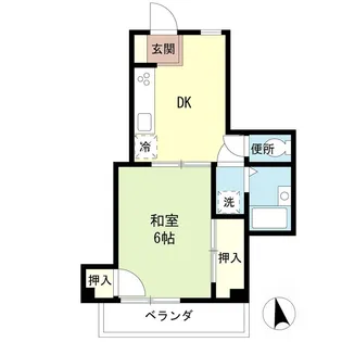 メゾンアトリエ礼【3階】の間取り