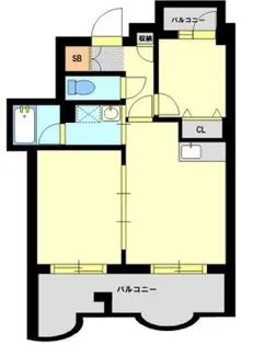 The First 高倉【6階】の間取り