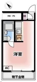 美和プラザ富士見ヶ丘【2階】の間取り
