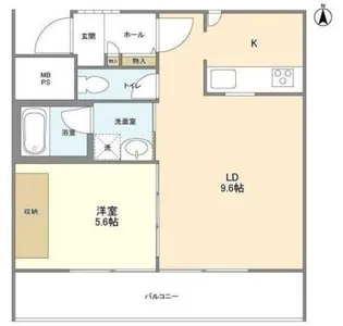 渓山館【3階】の間取り