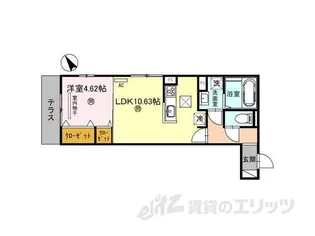 メゾン安清【1階】の間取り