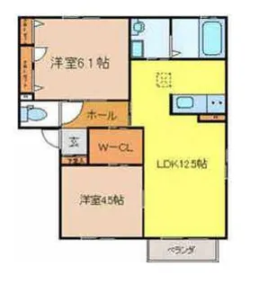 藤栄三番館【2階】の間取り