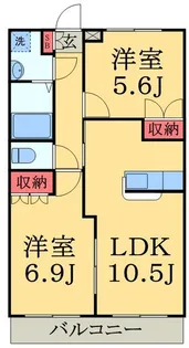 Vuela A【1階】の間取り