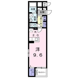 グラード【4階】の間取り