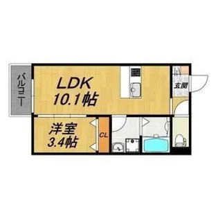 LE COCON 弥富IV【2階】の間取り
