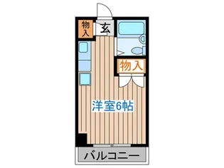 都ハイツ【2階】の間取り