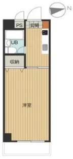 エレガンス五反野【3階】の間取り