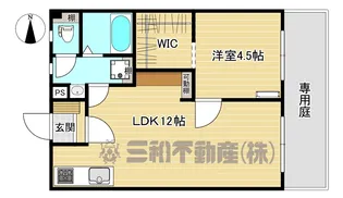 ハイツ大谷I【1階】の間取り