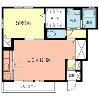 ヴィラプレザントI【1階】の間取り