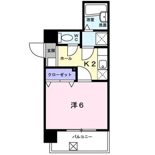 Fortune’s桜上水【4階】の間取り