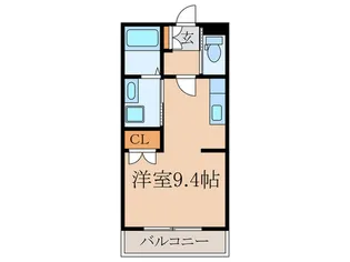 コーポかみさぎ【2階】の間取り
