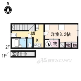 レオパレスサイトウ【2階】の間取り