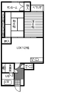 サンベール【2階】の間取り