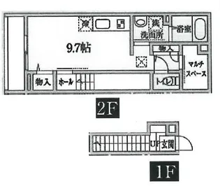 プラシード・U【2階】の間取り